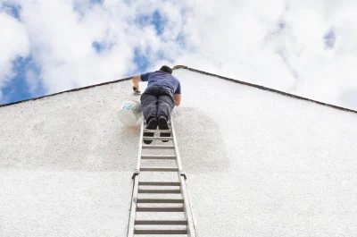 Peinture extérieure à Talon — façades et ravalement